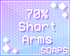 +Short Arms 70%