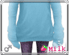 +SM Comfy Sweater Blue