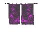 (C)Purple lace Curtains
