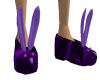 Purple Silk Bunny Slips