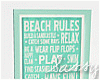 ♥ Beach Rules