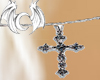 [X] Silver Chain Cross