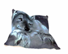 WOLF.CUDDLE. PILLOW