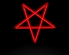 H! Neon Pentagram Satan