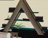 modern shelf