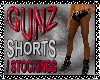 @ Shorts with Stockings