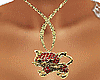 Crystall Kitten Necklace