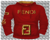 FENDI RED HOODY