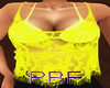 PBF*Yellow Lace Top