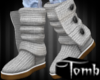 Knitted Uggs-Grey