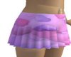 pinkhearts pleat skirt