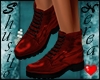 ".Alt Shoes."Red&Black