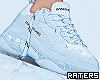 ✖ Light Blue Sneakers.