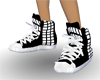Black and White Sneakers