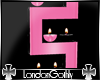 LG.pink liquorish candle