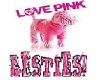 love pink t shirt