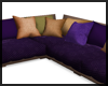 Xeno Sofa Purple Gold ~