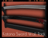 *Katana Sword Wall Rack