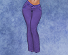 Purple Cross-Over Jeans
