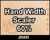 Hand Width Scaler 60%