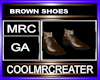 BROWN SHOES