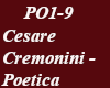 Cremonini- Poetica p1