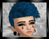 Emo Punk Blue Hair