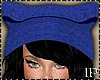 Blue Hat  Xmas Black