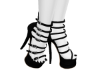 Heels stripe black