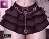 nina ruffle skirt