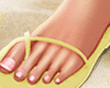 Akira Yell0w Sandals