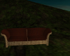 Brown Wicker Couch