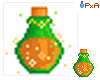 Orange Pixel Potion