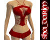 Red Webbed Corset