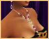 ~TQ~purple heart necklac