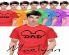 RED Dad Dsny Shirt