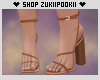 |Z| Summer Apricot Heels
