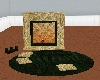 PD}Grn-Velvet fireplace