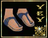 [YEY] Sandalias azul