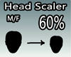 Scaler Head 60% M/F