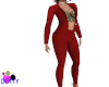 bosslady red suit