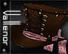 -V- Steampunk Hat Pink
