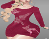 Pink Dress w birds
