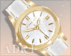~A: White'Gold Watch