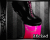 Pvc boots pink