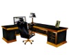 Black/Gold Desk