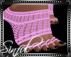   Netted Feet Pink