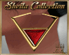 Sheila Red Jewelry Set