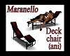maranello deck chair 
