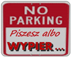 Znak No Parking
